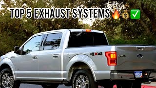 THE TOP 5 BEST FORD F150 27L V6 ECOBOOST EXHAUST SYSTEMS [upl. by Selena]