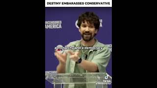 Destiny Embarasses a Conservative on Economy [upl. by Michaela623]