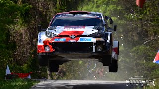 WRC Croatia Rally 2023 Highlights  Epic Jumps Max Attack amp Top Speed [upl. by Gershon]