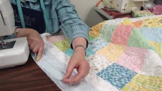 Make a Baby Quilt  Part 4  Fabric Selection amp Assembly [upl. by Nnairol]