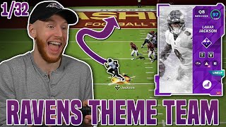 The ALLTIME Ravens Theme Team in Madden 21 Team 132  Ultimate Team Gameplay [upl. by Noonberg]