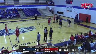 MNU Reserve Mens Basketball vs Kansas Christian 2024 [upl. by Xila644]