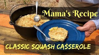 Squash Casserole  Cheesy Traditional Recipe [upl. by Dinesh]