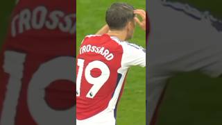 Shocked Red Card in the world Trossard Arsenal red card [upl. by Aldos]