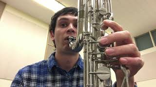 The Leblanc BBb contrabass clarinet is back [upl. by Harriott]