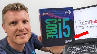 Upgrading My Laptop With A Core i5 9400 Desktop CPU [upl. by Enomas]