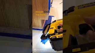 Dewalt 23GA Pin nailer for an easy fix [upl. by Cedar]