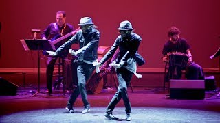 Lombard Twins Live  Chant Et Fugue  Lombard Plays Piazzolla quot A Dance Concertquot 39 [upl. by Mortimer445]