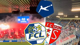 FC Luzern vs FC Sion  Stadion Vlog  FC LUZERN HOLT SICH DEN 1 SAISONSIEG👏 [upl. by Eeramit]