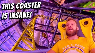 Riding CRAZY Rides at the ADVENTUREDOME  Circus Circus in Las Vegas [upl. by Carmita304]