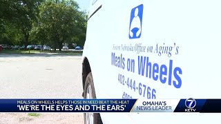 Meals on Wheels helps clients beat the heat [upl. by Jodoin]