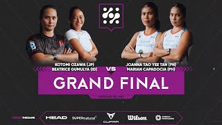 APPT  GRAND SLAM  SINGAPORE THE CAGE 2024  PRO FEMALE Grand Final [upl. by Ecirtahs]