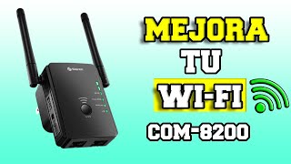 Configuración de Repetidor wifi steren com8200 [upl. by Annaj]