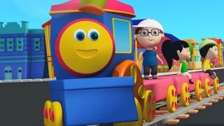 Bob the Train  Wheels On The Train  Nursery Rhymes  Kids Train Song by Bob The Train [upl. by Maureen]