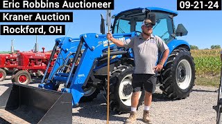 Results  New Holland T475  IH T9  TD9 Dozers  Farmall H  Oliver 770  Kraner Auction 092124 [upl. by Osei356]