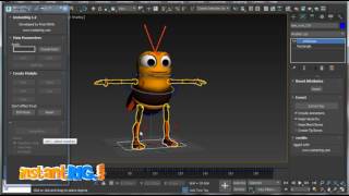 InstantSkin  One Click Auto Skin 3DS Max Auto Rig [upl. by Armillia]