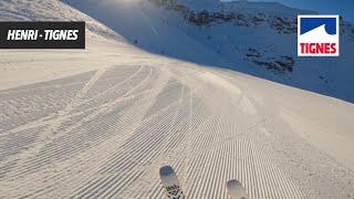 First Tracks on Henri  Tignes 2023 [upl. by Florence67]