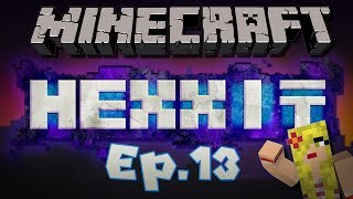 Minecraft  HEXXIT Modded Survival  Episode 13  The Head Collector [upl. by Patman]