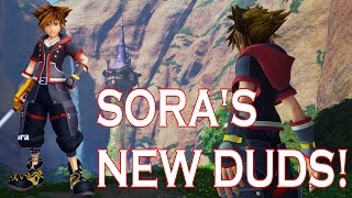 Kingdom Hearts 3  Soras New Costume Explained [upl. by Korff]