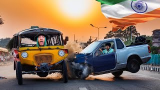 We Crashed our Tuk Tuk in India 🇮🇳 [upl. by Yerffeg]