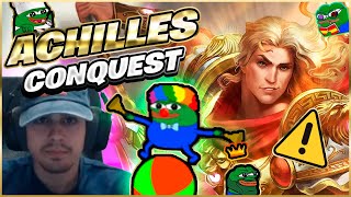 ACHILLES 🐒  Julio  Smite Ranked Conquest DuoQ Cuban 🌊 [upl. by Sibyl401]