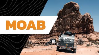 Off Grid Trailers vs Moab 2022  An Epic OffRoad Moab Overland Camping Adventure [upl. by Edithe]