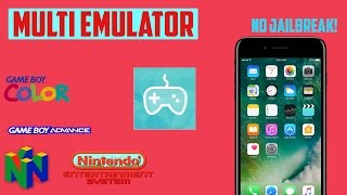 Get GBA N64 NES and Much More Games FREE NewGamepad IOS 810 No Jailbreak No Computer [upl. by Atekehs]