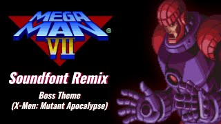 Boss Theme Remix  XMen Mutant Apocalypse Mega Man 7 Style [upl. by Donetta405]