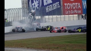 Nascar Whelen Modified Tour Flips [upl. by Nedac]