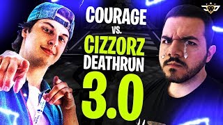 COURAGE VS CIZZORZ DEATHRUN 30 I NEARLY CRY Fortnite Battle Royale [upl. by Piselli]