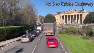 First bus Bristol no 3 Broad mead to Cribbs Causeway [upl. by Joselow434]