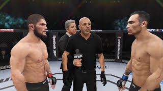 Khabib Nurmagomedov vs Tony Ferguson Full Fight UFC 4 [upl. by Vesta]