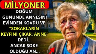 SOKAKLARIN TADINI ÇIKAR ANNE DİYE MİLYONER ANNESİNE ONU KOVMADAN ÖNCE SÖYLEDİ [upl. by Clere400]