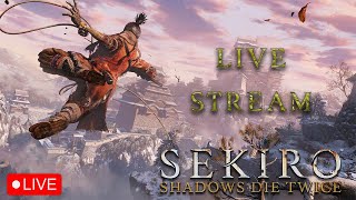 🔴Trying not to rage SEKIRO  SHADOW DIE TWICE 3 [upl. by Anawaj]