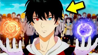 An F Rank Student Acts Like Hes Weak Until He Revealed His Two Powerful Abilities  Anime Recap [upl. by Moraj]