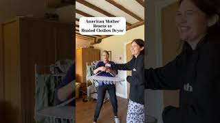 American Grandmother Reacts to the UKs Heated Clothes Horse 😂americanreacts englishcountryside [upl. by Tobiah]