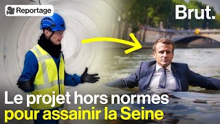 À lintérieur du chantier titanesque pour rendre la Seine baignable pour les JO [upl. by Riggins]