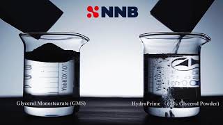 The Water Solubility of Glycerol Monostearate VS NNB HydroPrime [upl. by Gove]