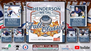 Brad Gushue vs Mike McEwen  QUARTERS  Henderson Metal Fall Classic B [upl. by Nylra833]