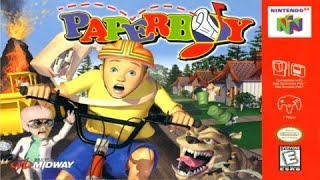 Paperboy Nintendo 64 Gameplay [upl. by Malena332]