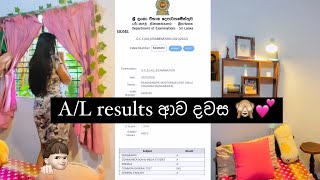 AL results ආව දවස 💕 vlogdailyvlogresults2021 [upl. by Ahsinra657]