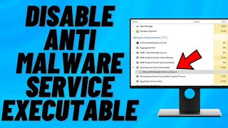 How to Disable Antimalware Service Executable on Windows 1110 Tutorial [upl. by Strickler]