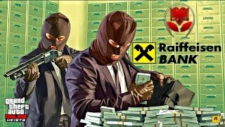 GTA 5 SHQIP  Vjedhja e Raiffeisen Bank   SHQIPGaming [upl. by Canter]