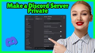 How to make a discord server private [upl. by Idnor]