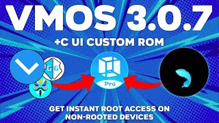 VMOS Pro Root v307  C UI Custom ROM [upl. by Wasson538]