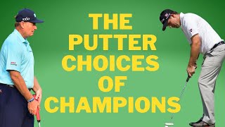 The Most Popular Putters On The Champions Tour inc Mallet vs Blades Breakdown [upl. by Enialehs]