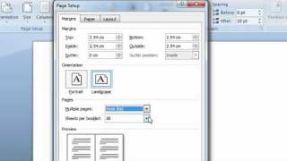 how to make a booklet in word [upl. by Ardie]