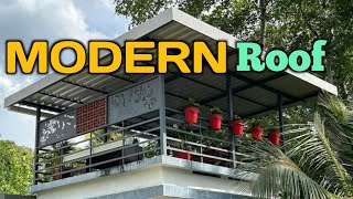 Modern roof making Trending roof Truss work ആരും അതിശയിച്ചു പോകുന്ന അടിപൊളി roof വർക്ക്‌ [upl. by Leclair]