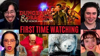 REACTING to Dungeons amp Dragons Honor Among Thieves SO FUNNY First Time Watching Fantasy Movie [upl. by Yrennalf]