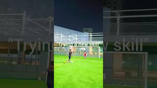 quotTrying Out a New Football Skill  MD Football Journeyquot 💪 shorts short football footballleague [upl. by Nylqcaj716]